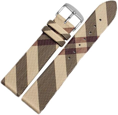 burberry watch strap 14mm|Burberry watch men's leather strap.